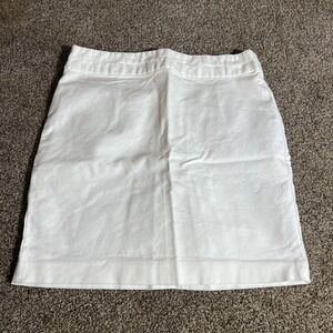 Banana Republic Pencil Skirt White & Black Size 10 petite